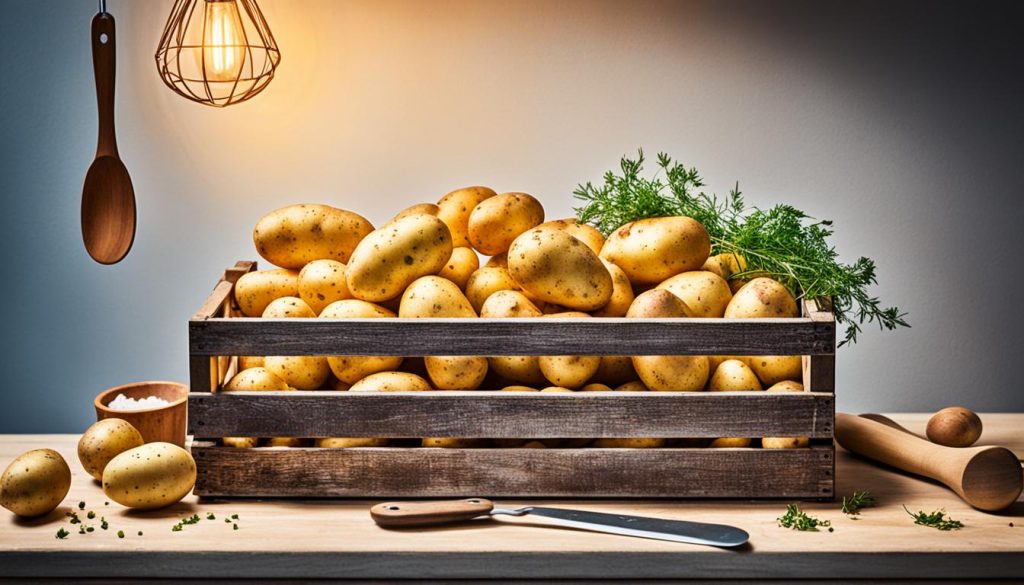 Festkochende Kartoffeln für Kartoffelpuffer Festkochende Kartoffeln für Kartoffelpuffer