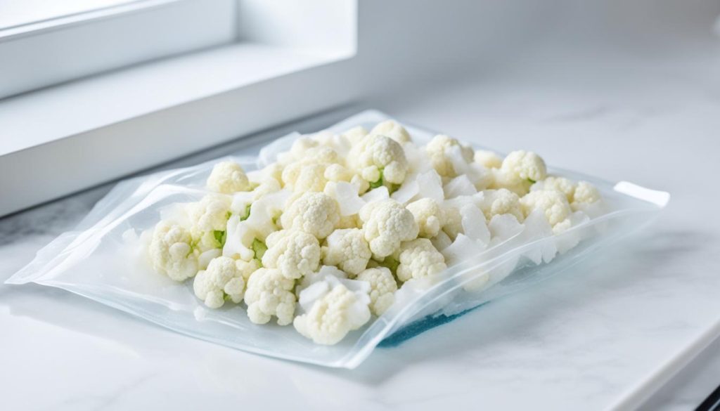 Gefrierbeutel Blumenkohl Gefrierbeutel Blumenkohl