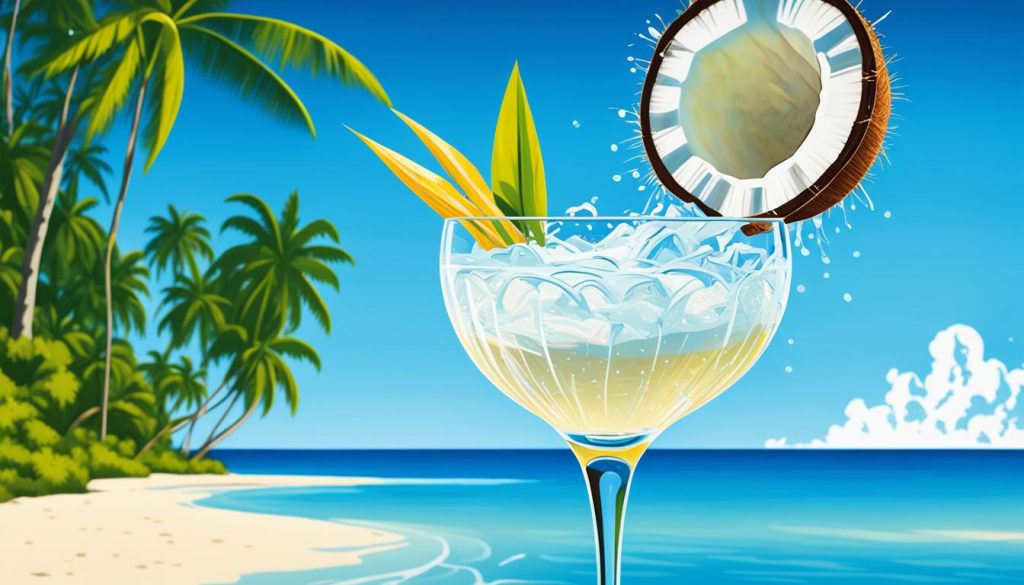 Kokoswasser Erfrischungsgetränk Kokoswasser Erfrischungsgetränk