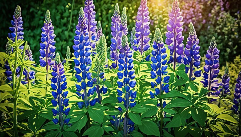 Lupinen Pflanze Lupinen Pflanze