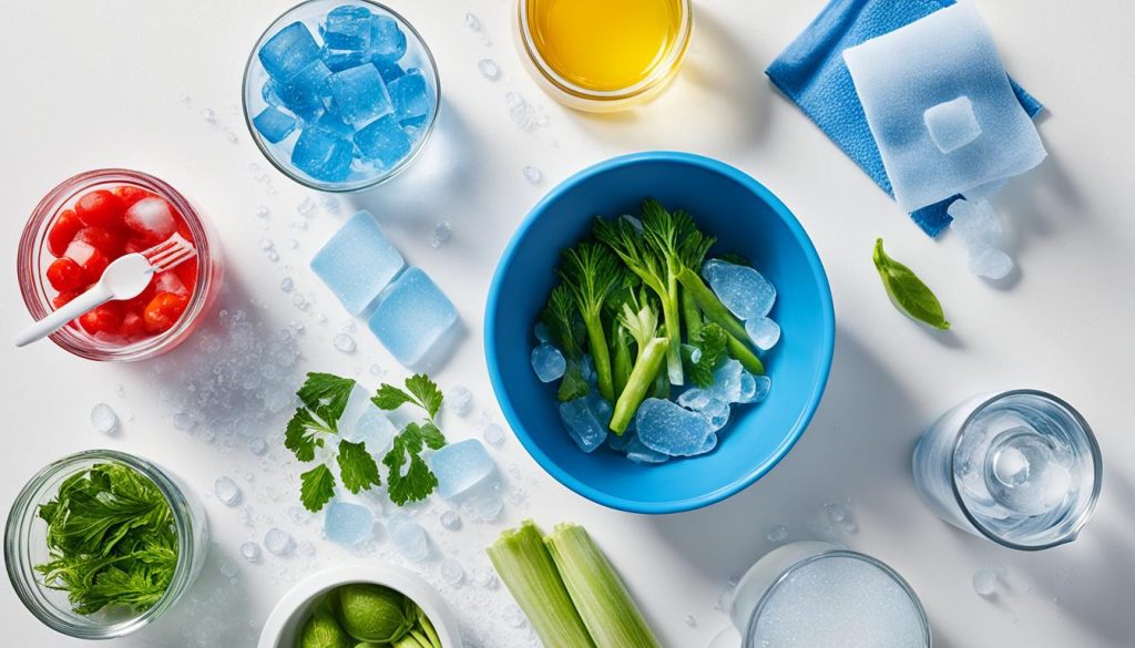 Materialien für Wadenwickel bei Kinderkrankheiten Materialien für Wadenwickel bei Kinderkrankheiten