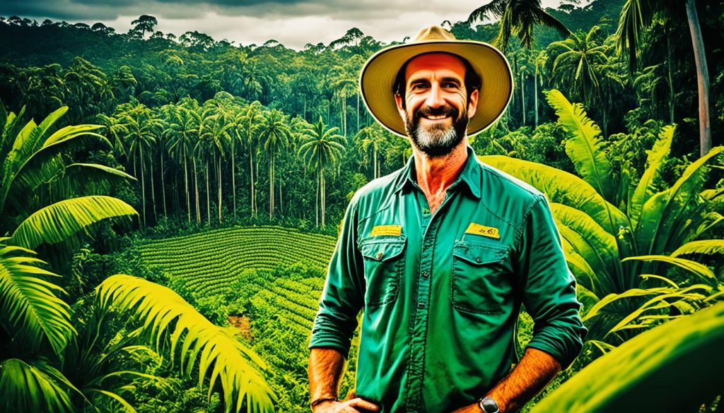 Nachhaltige Açai-Kultivierung im Amazonas-Regenwald Nachhaltige Açai-Kultivierung im Amazonas-Regenwald