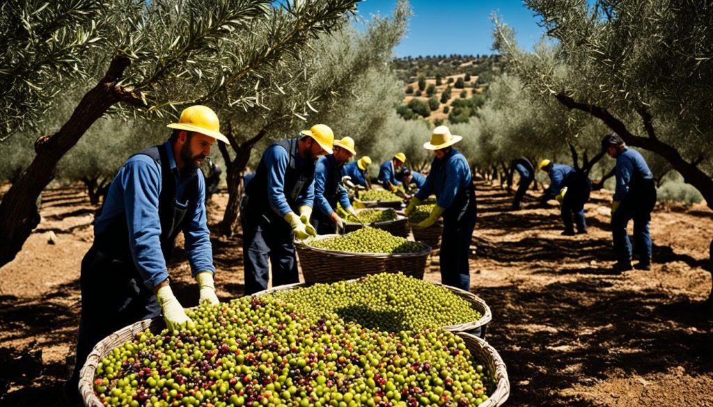 Olivenernte Olivenernte