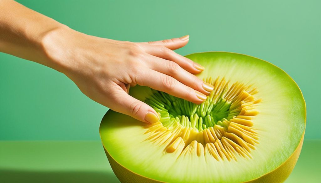 Reife Honigmelone erkennen Reife Honigmelone erkennen