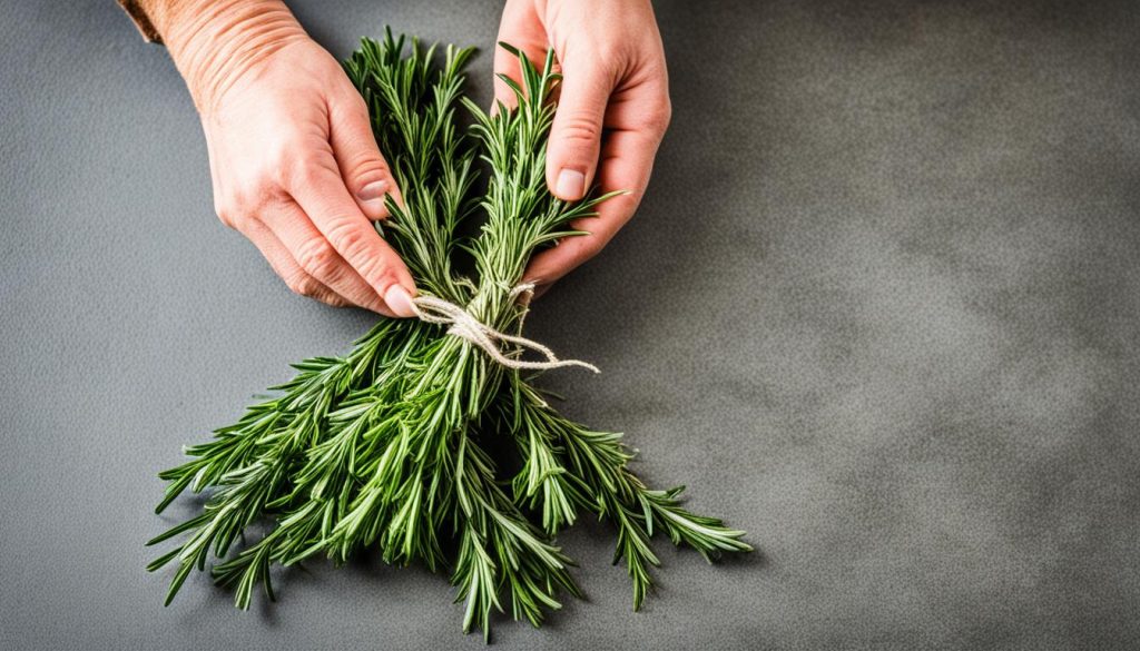 Rosmarin vorbereiten Rosmarin vorbereiten