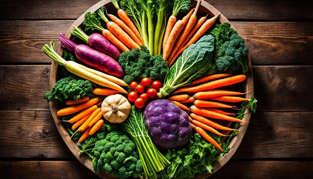 Saisonales Gemüse reich an Vitamin A Saisonales Gemüse reich an Vitamin A