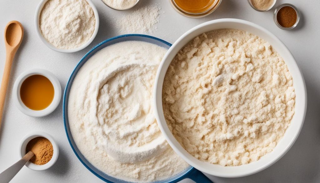 Sauerteig füttern Sauerteig füttern