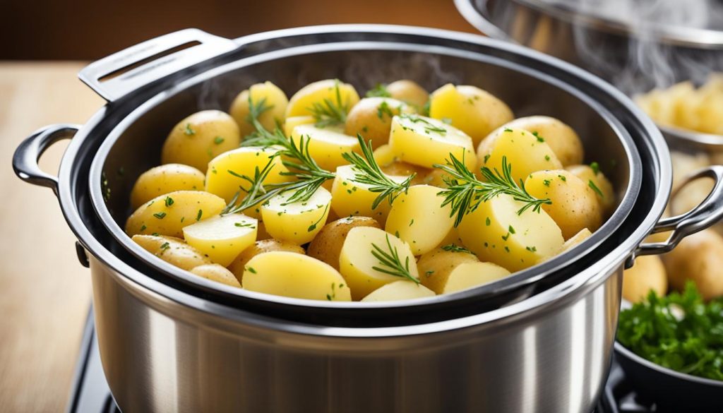 Schnellkochtopf für Kartoffeln Schnellkochtopf für Kartoffeln