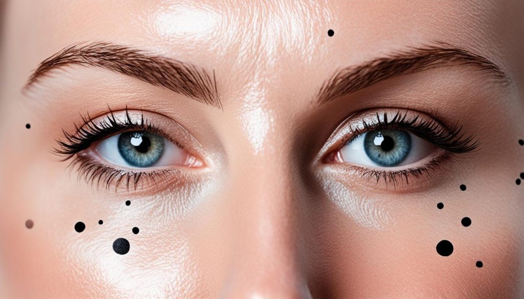 T-Zone im Gesicht T-Zone im Gesicht