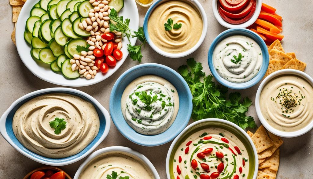 Tahini in Hummus und Dips Tahini in Hummus und Dips