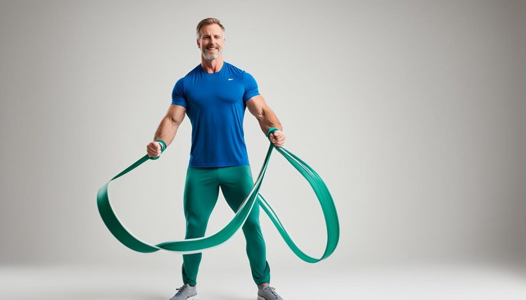 Theraband Beinübungen Theraband Beinübungen