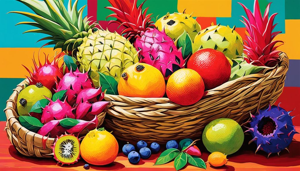 Tropische Früchte Vielfalt Tropische Früchte Vielfalt