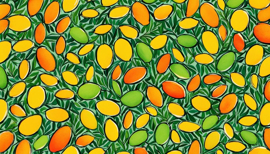 Vielfalt der Mangosorten Vielfalt der Mangosorten