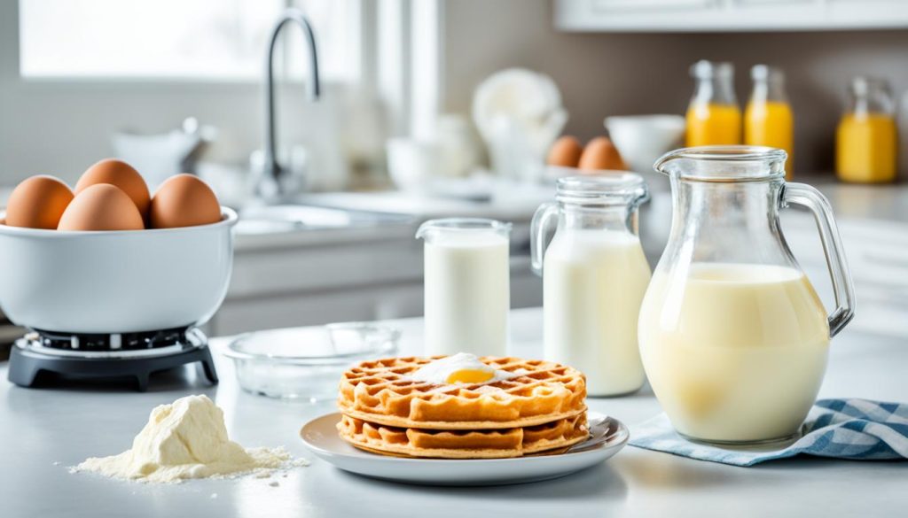 Waffelteig Zutaten Waffelteig Zutaten