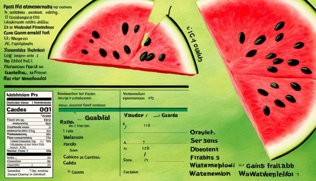 Wassermelone Nährwerte Wassermelone Nährwerte