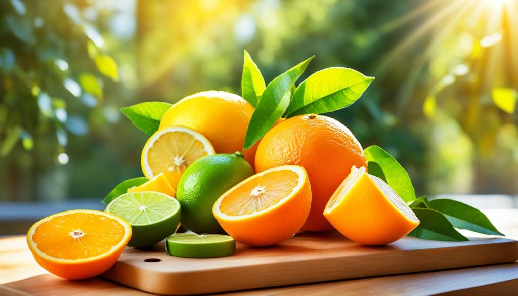 Zitrusfrüchte als Vitamin-C-Quelle Zitrusfrüchte als Vitamin-C-Quelle