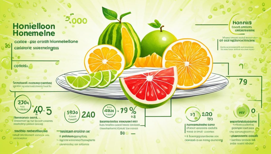 honigmelone kalorien