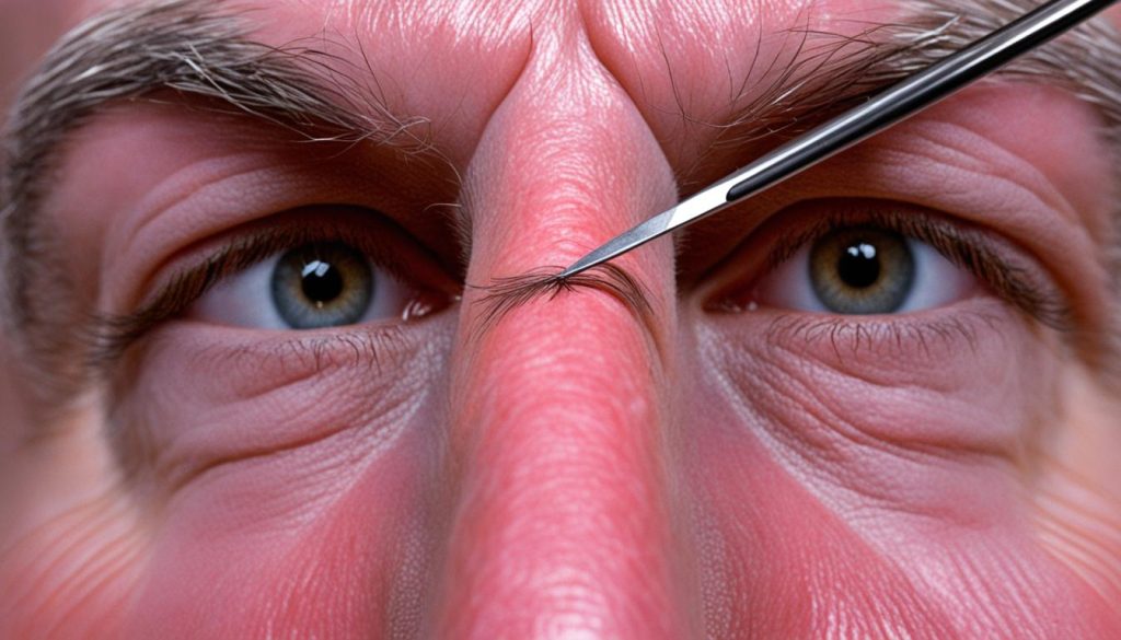 nasenhaare entfernen