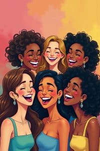 Lustige Frauen Sprüche-Titel