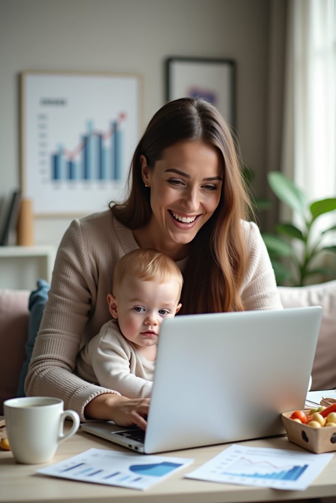 Ways How I made 2,501 $ online while being a Mom-Titel