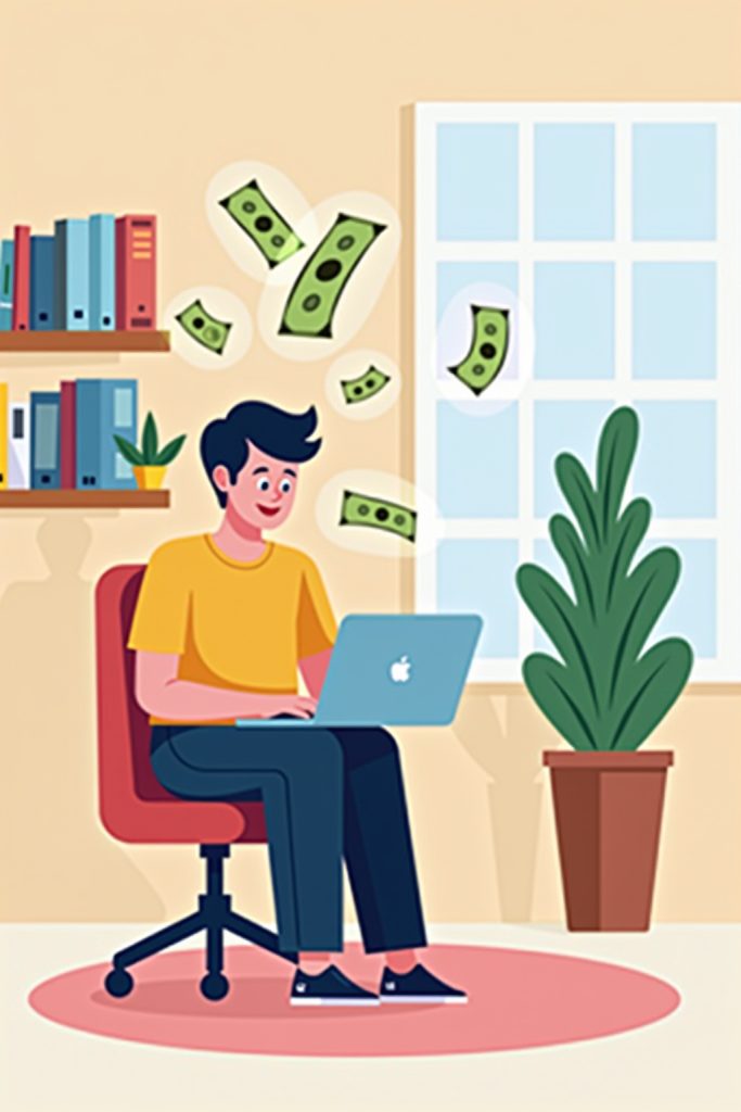 Ways How to make 17$ per day online-Titel