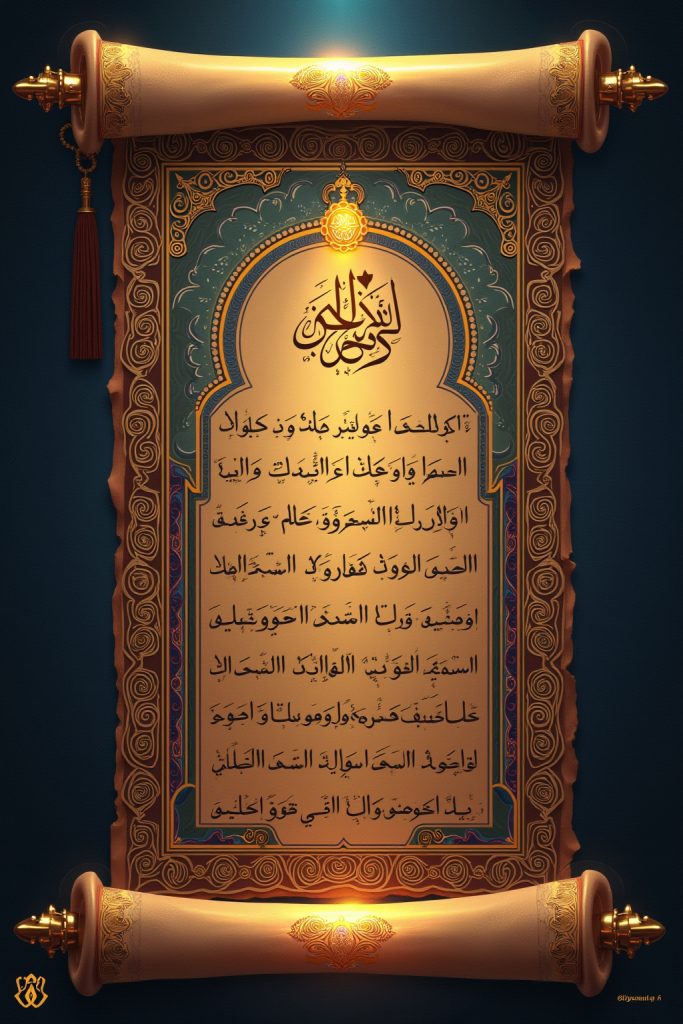 arabische sprueche-Titel