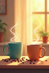 good morning funny coffee quotes-Titel