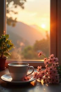 peaceful good morning quotes-Titel