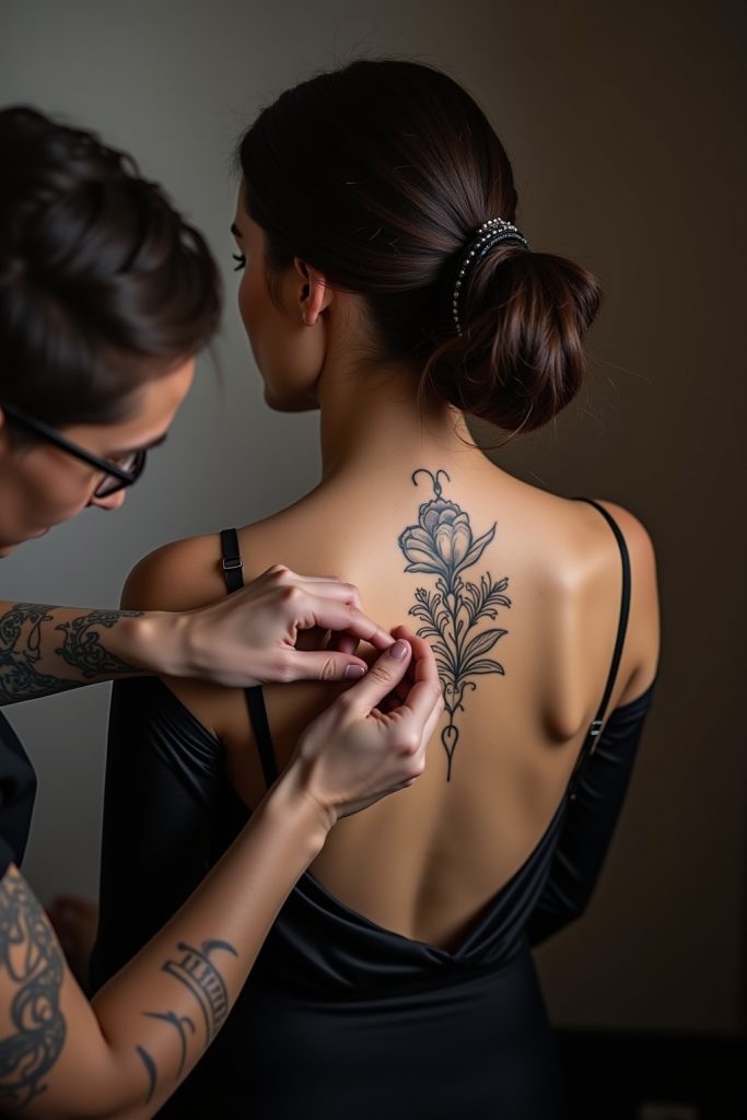 Rückentattoo Sprüche für Frauen-Titel