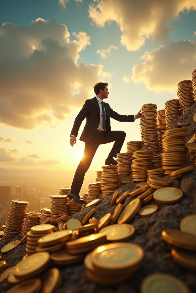 get wealthy motivation-Titel