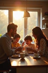 good morning family quotes-Titel