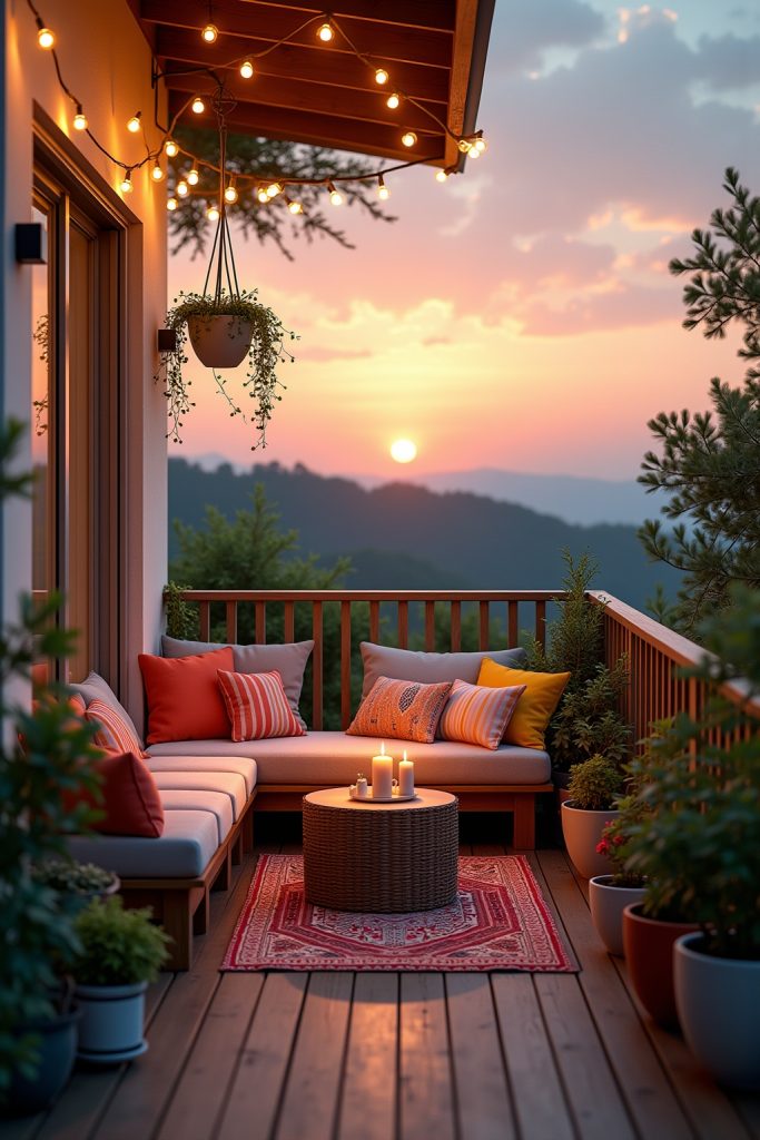 Balkon Deko Ideen für den Sommer-Titel