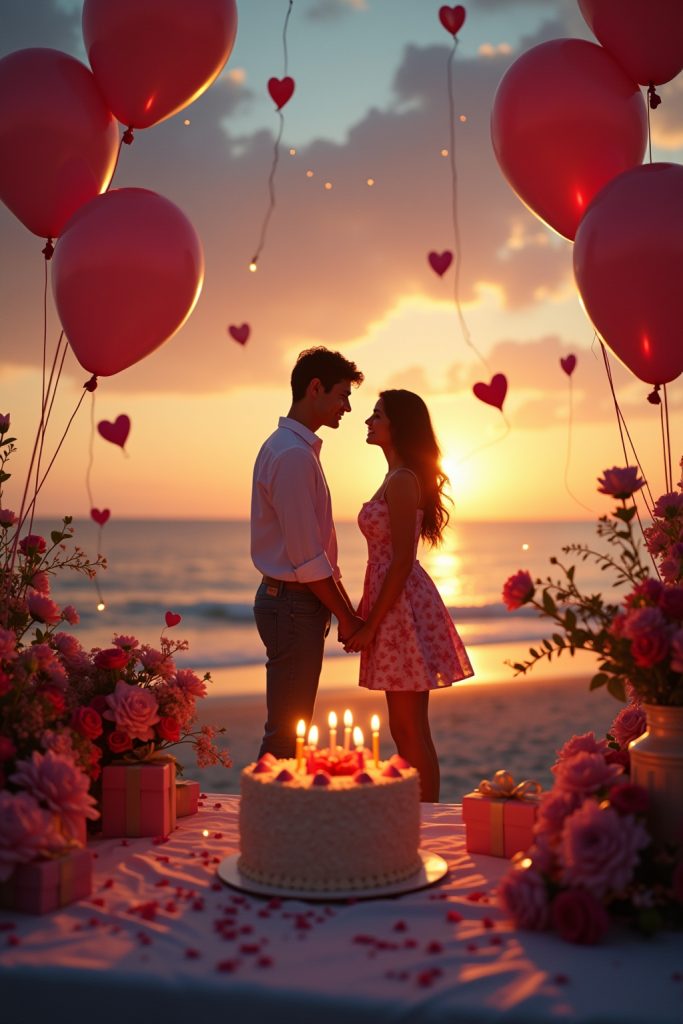 Birthday wishes to girlfriend-Titel