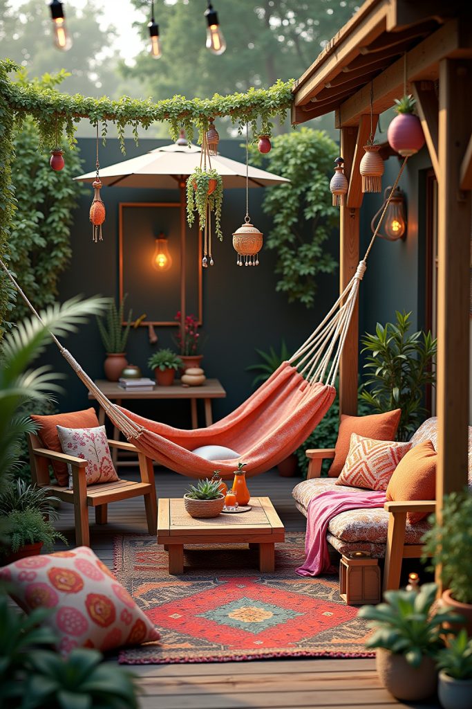 Boho Garten Ideen-Titel