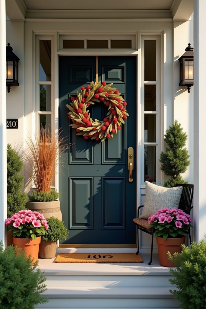 Deko Ideen für Hauseingang-Titel