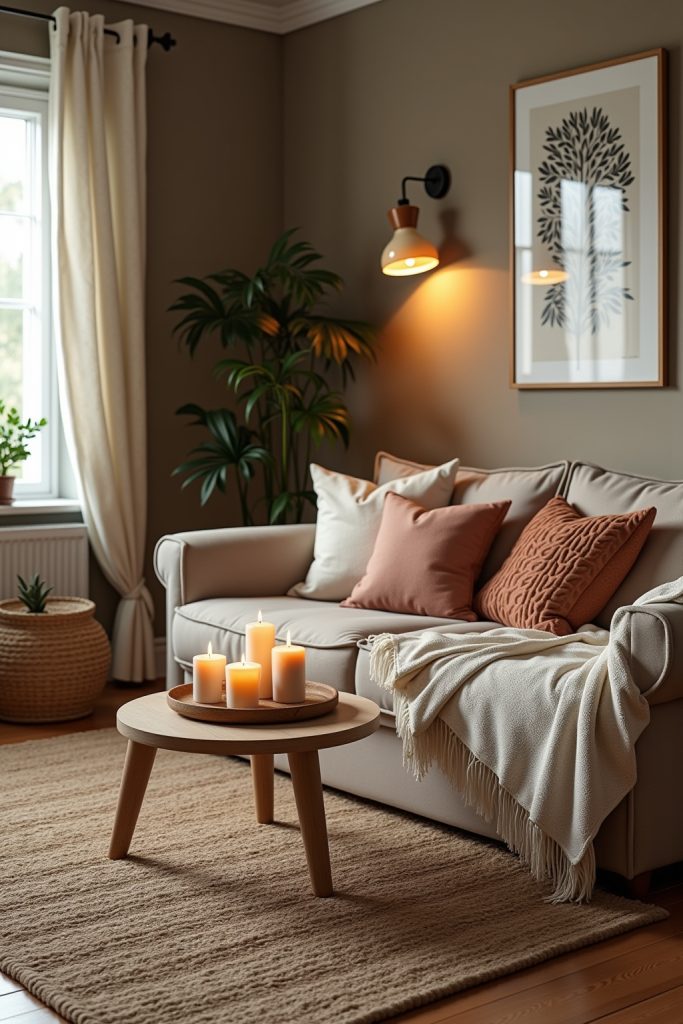 Dekoideen für gemütliches Wohnzimmer-Titel