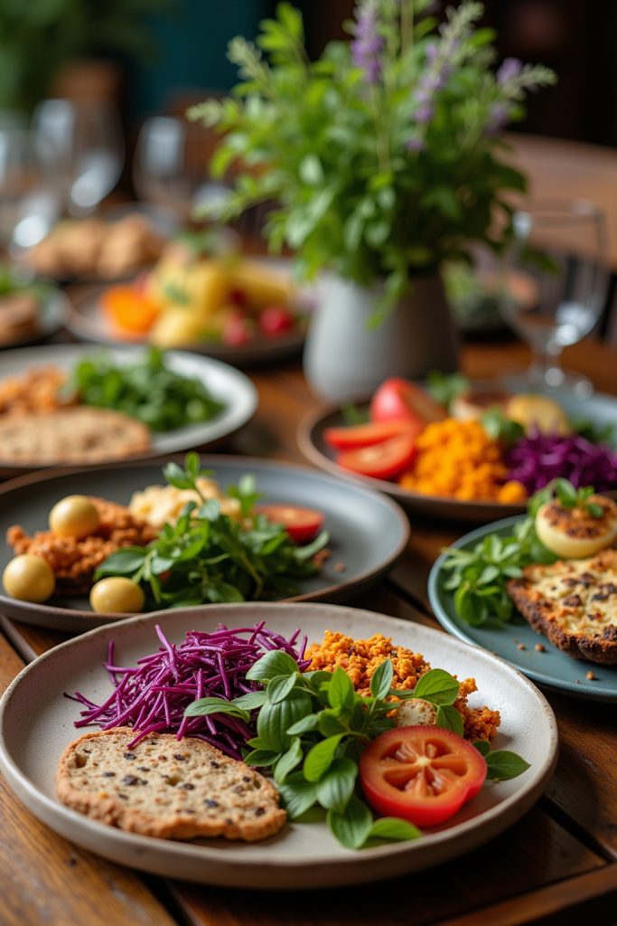 Dinner Recipes for vegans-Titel