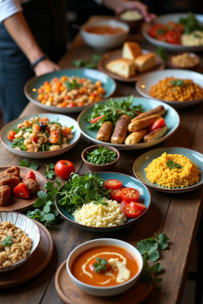 Dinner Recipes for vegetarians-Titel