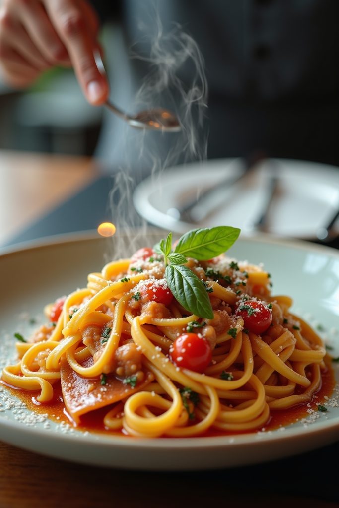 Dinner Recipes with pasta-Titel