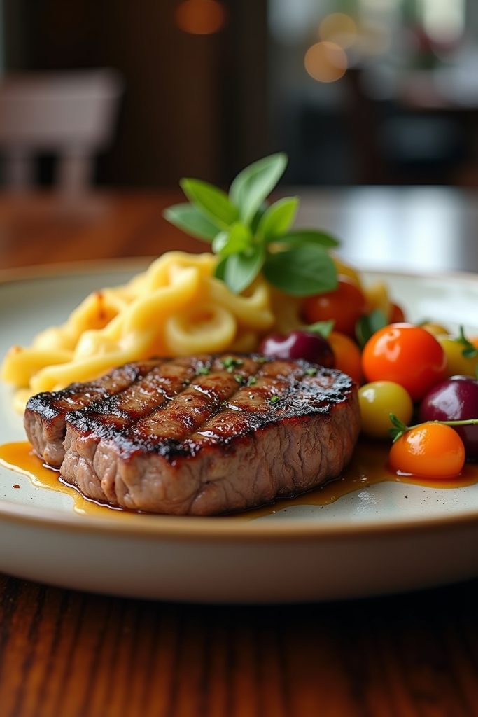 Dinner Recipes with steak-Titel