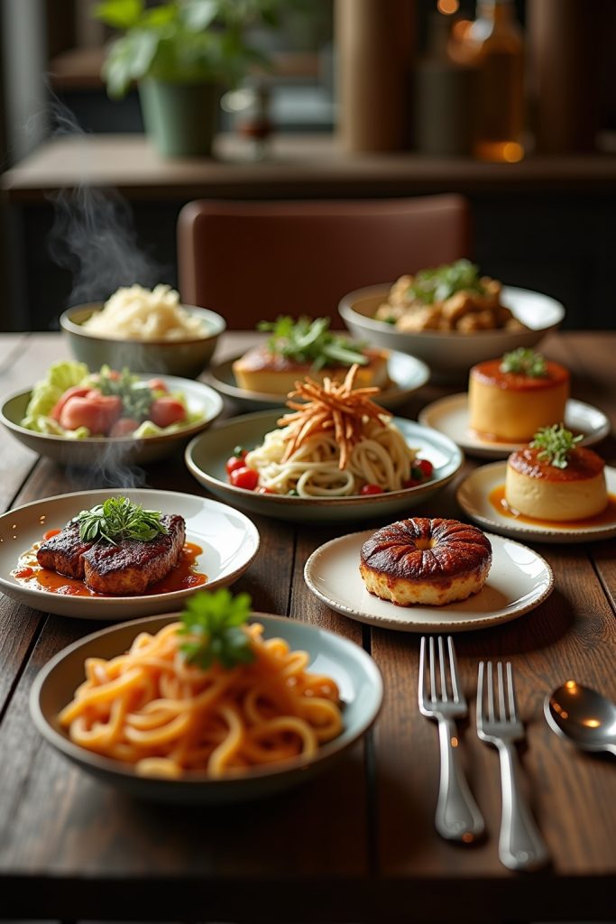 Evening Dinner Ideas-Titel