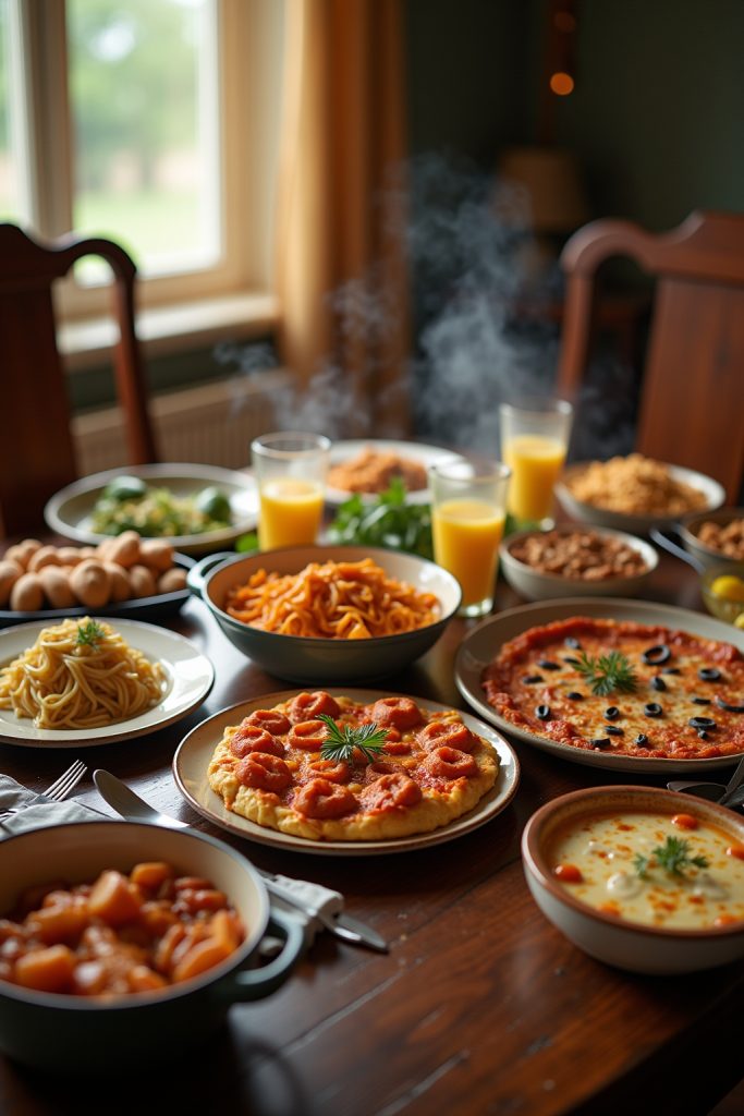 Family Dinner Recipes-Titel