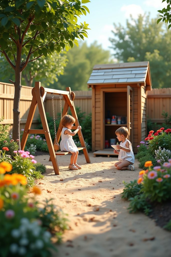 Garten Kinder freundlich gestalten Ideen-Titel
