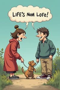 Ironische Alltagssprüche-Titel