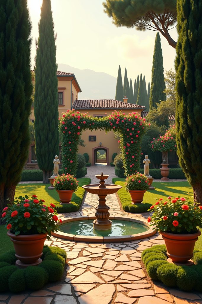 Italineische Gartenideen-Titel