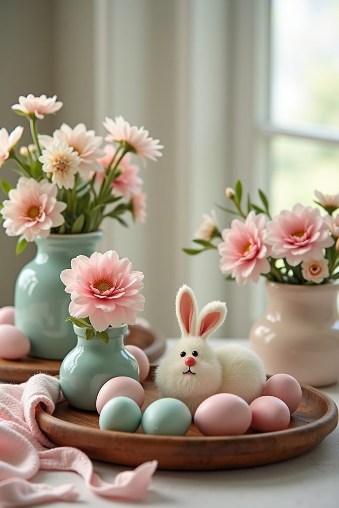 Kreative Frühlingsdeko Ideen für Tablett-Titel