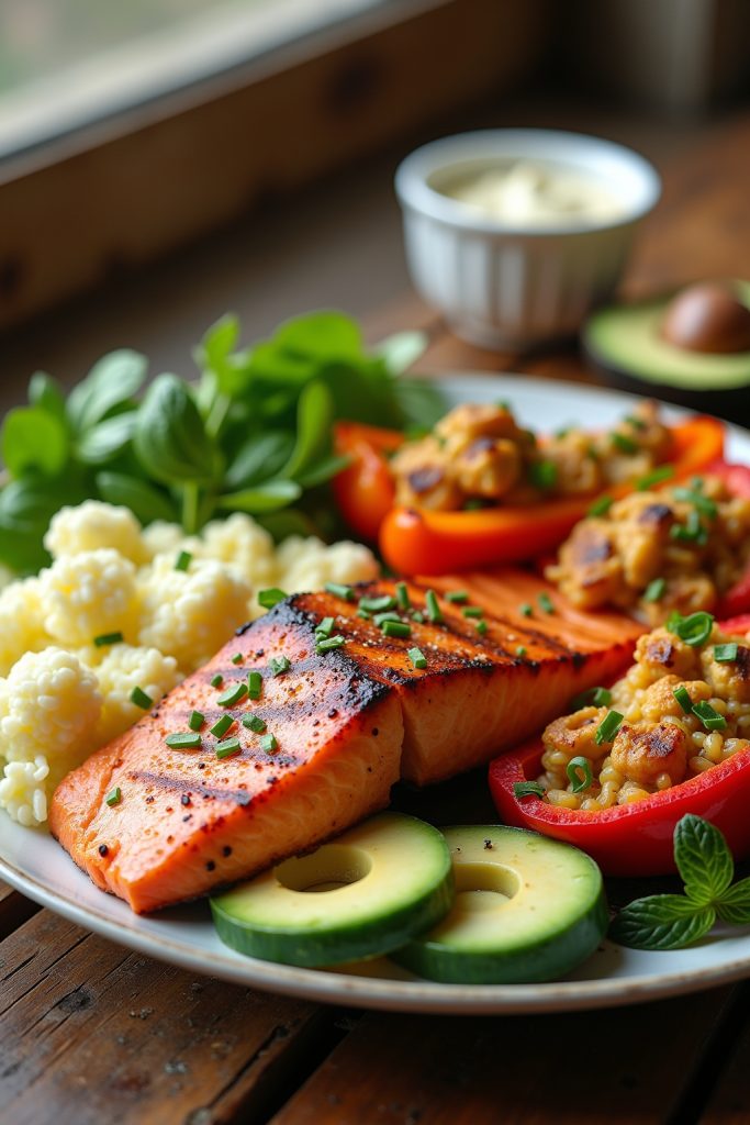 Low Carb Dinner Recipes-Titel