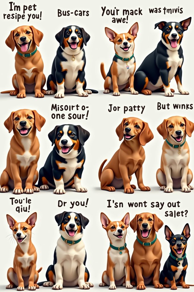 Lustige Haustier Sprüche-Titel