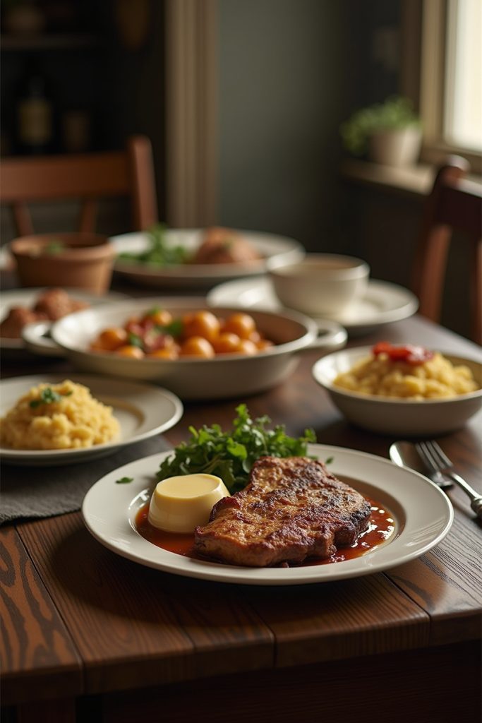 Oldschool Dinner Recipes-Titel