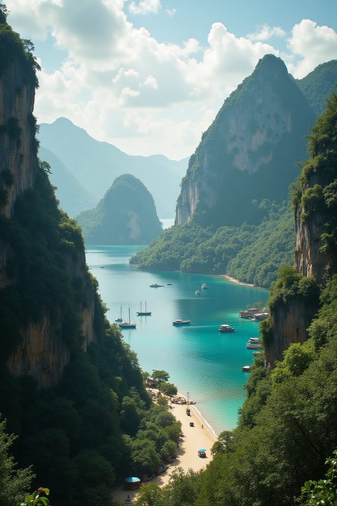 Reiseziele für Urlaubs Bucket List-Titel